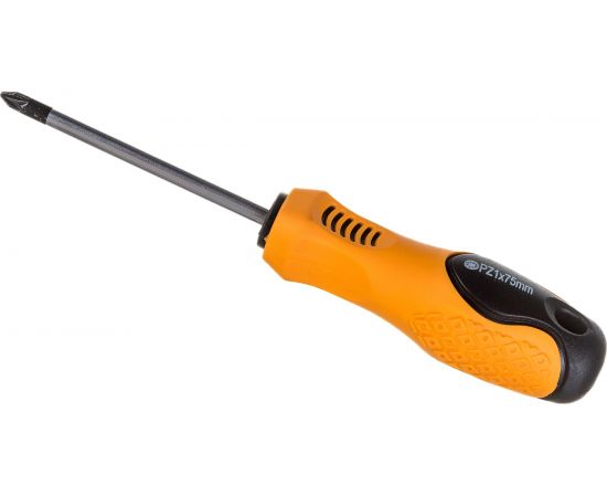 Отвертка Park крестообразная PZ1х75 мм двухкомпонентная рукоятка 008403 