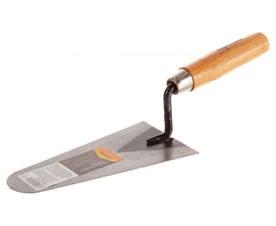 Стальная кельма штукатура 160 мм, деревянная ручка SPARTA 862705 – изображение 2