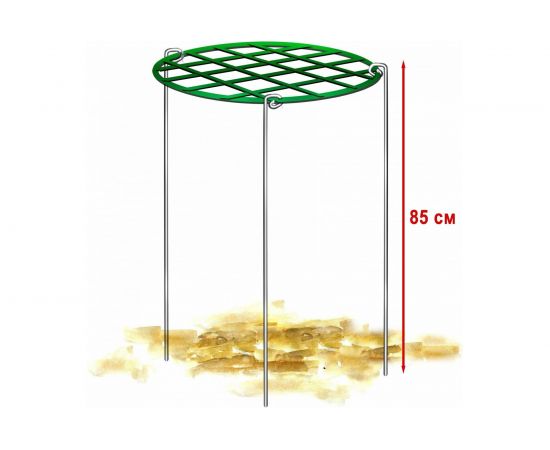 Опора для пионов Удачный сезон d=45 см, h=85 см 5006 – изображение 2
