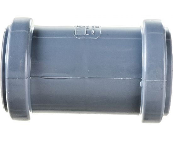 Канализационная соединительная муфта RTP с перегородкой, 50 мм, серая 11335 – изображение 2
