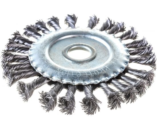 Кордщетка радиальная витая (150х22 мм) для МШУ REDVERG 6623615 – изображение 2