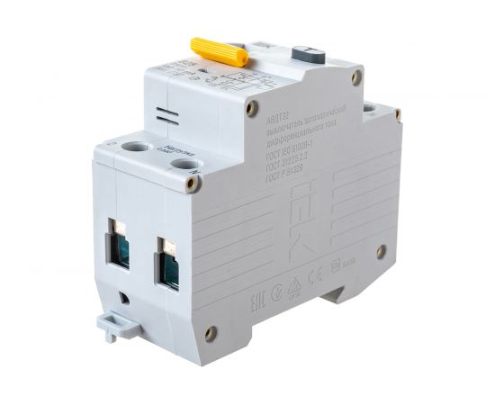 Автоматический выключатель дифф. тока IEK АВДТ 32 B25 10мА MAD22-5-025-B-10 – изображение 2