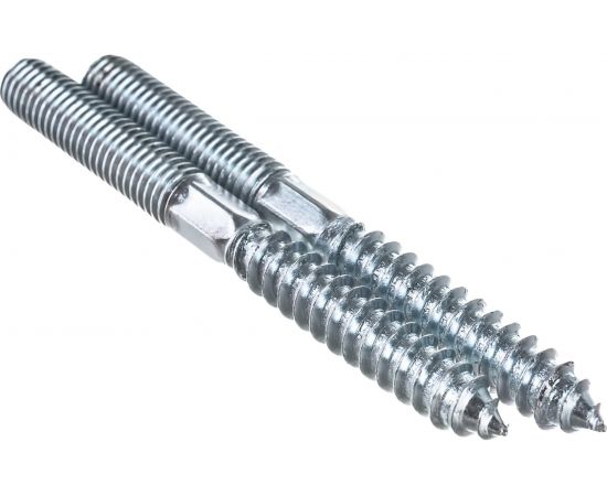 Сантехническая шпилька к хомуту ЕВРОПАРТНЕР Zn 10х100 2шт. 5 9509 2 – изображение 2