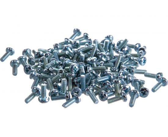 Винт КРЕП-КОМП полуцилиндрическая головка, цинк DIN7985 3х8 2500шт вц38ф – изображение 2