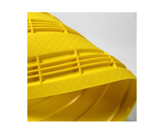 Тактильная плитка PALITRA TECHNOLOGY направление движения, полоса 10шт 50245-1-PU-300x300x4-Y-10 – изображение 2