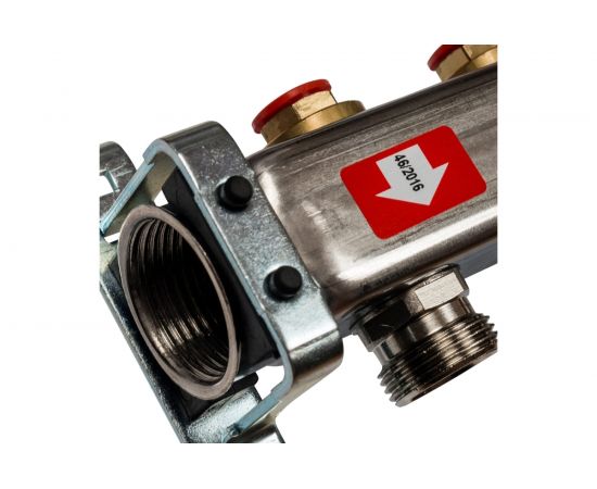 Коллектор из нержавеющей стали без расходомеров STOUT 6 выходов SMS 0922 000006 – изображение 2