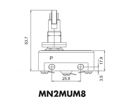 Мини-выключатель Emas MN2MUM8 – изображение 2