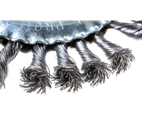 Кордщетка радиальная витая (150х22 мм) для МШУ REDVERG 6623615 – изображение 3