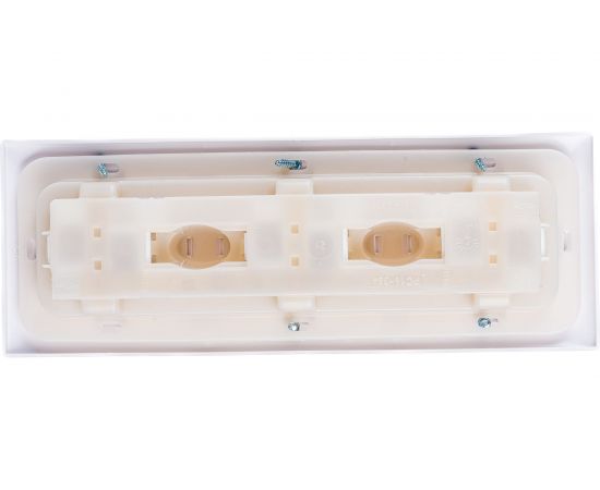 Розетка Bylectrica 3-местная СУ с заз.конт. на шинах, серия СТИЛЬ, белый, РС16-354 – изображение 3