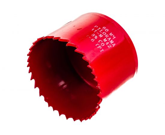 Коронка биметаллическая М42 Cobalt 8% 60 мм Pilorama 570060 – изображение 3