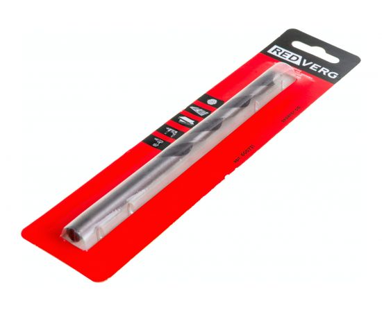Сверло удлиненное по дереву 8х160 мм REDVERG 600731 6621306 – изображение 3