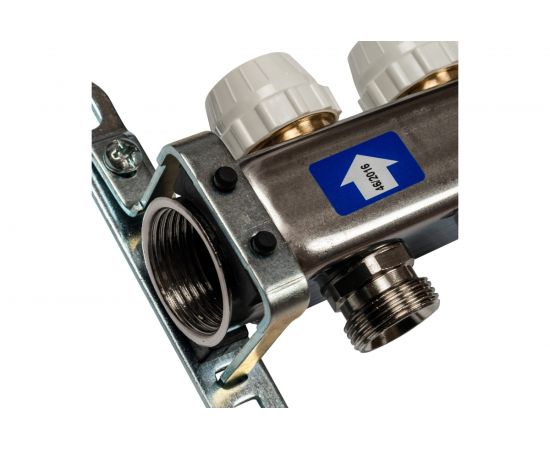 Коллектор из нержавеющей стали без расходомеров STOUT 6 выходов SMS 0922 000006 – изображение 3