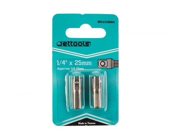 Адаптер-переходник (2 шт; 1/4х25 мм) Jettools W9-2-11-02514 – изображение 3