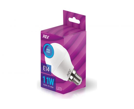 Светодиодная лампа REV G45 Е14 11W, 6500K, дневной свет 32507 9 – изображение 3