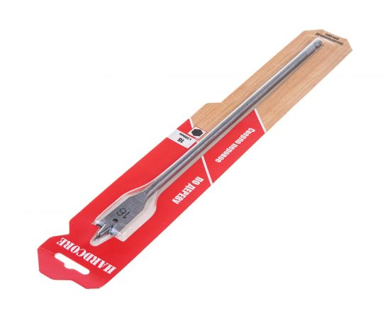 Сверло по дереву перовое с подрезателями Long (16х300 мм) Hardcore 161630 – изображение 3