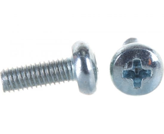 Винт КРЕП-КОМП полуцилиндрическая головка, цинк DIN7985 3х8 2500шт вц38ф – изображение 4