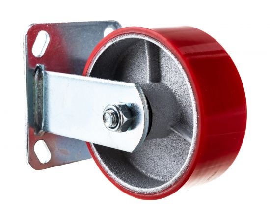 Колесо большегрузное полиуретановое неповоротное Longway FCP54 – изображение 5