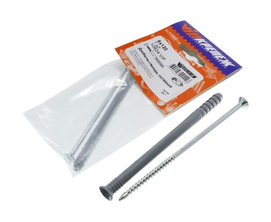 Потайной дюбель-гвоздь VIPкрепеж бортик, 8х120, 1 шт. 10824 VIP – изображение 6