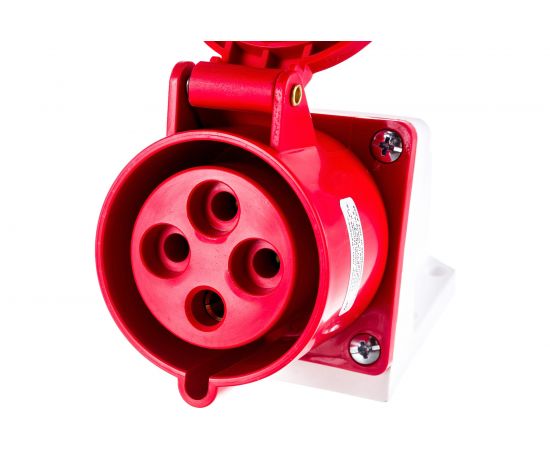 Стационарная наружная розетка ЭРА 124 3Р+РЕ 32А 380В IP44 Б0032878 – изображение 7