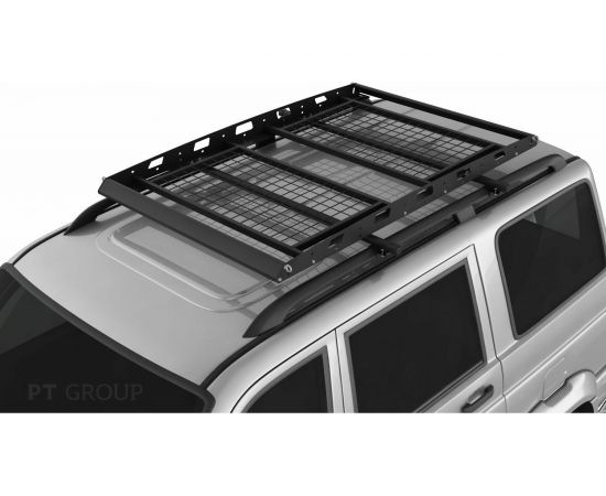 Багажник-корзина PT Group двухсекционная, универсальная, с основанием-решетка, ППК, 1630x1110 мм 10010301 – изображение 7