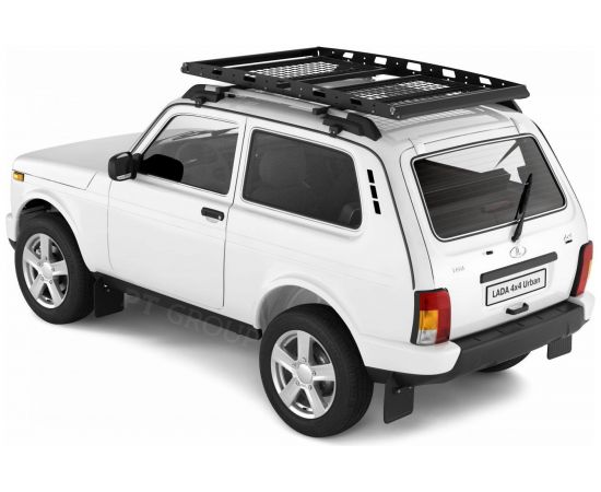 Багажник-корзина PT Group двухсекционная, универсальная, с основанием-решетка, ППК, 1630x1110 мм 10010301 – изображение 9