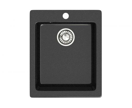 Кухонная мойка GLANZ цвет: чёрный J-008-32 