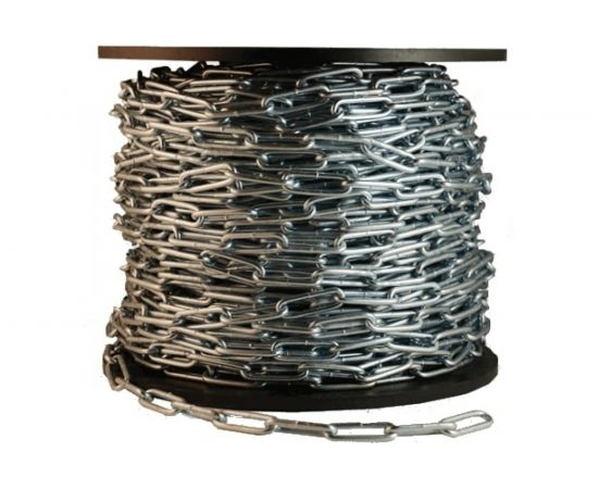 Сварная длиннозвенная цепь Метизный двор 5 мм DIN 763, 32 м. 4690441031471 