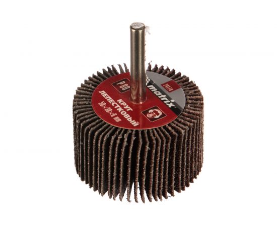 Круг лепестковый (50x30x6 мм; P 80) для дрели MATRIX 74174 