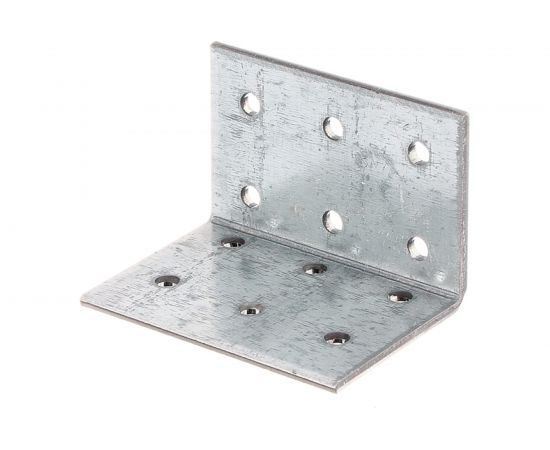 Перфорированный уголок GAH ALBERTS оцинкованный, 40х40х60х2.5 мм 330651 
