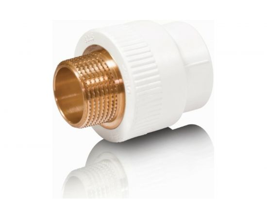 Комбинированная муфта Blue Ocean полипропиленовая, НР - 20x1/2 PPRF/EA(W)-20х1/2"" 