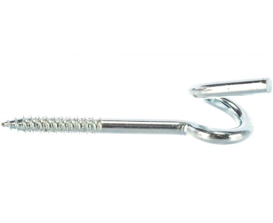 Завитой крюк-шуруп ЕВРОПАРТНЕР Zn d6,2х80 мм 2 шт. 13 3013 2 