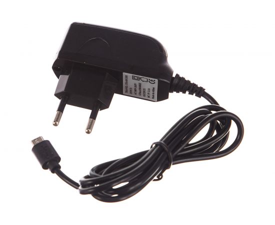 Сетевое зарядное устройство REXANT microUSB 220В СЗУ 5V, max: 2500mA шнур 1.2М черное 16-0260 