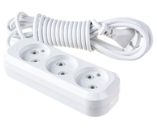 Удлинитель без заземления 3х5 м Makel Mgp 124 