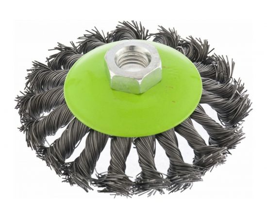 Щетка для УШМ (125 мм; М14; 0.5 мм) СИБРТЕХ 746117 