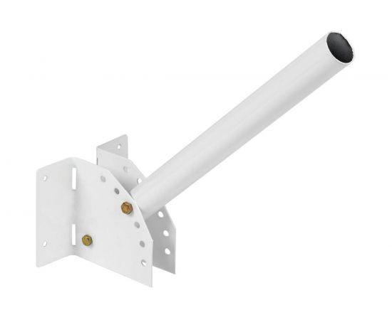 Кронштейн IEK КР-4 D=48 L=500 настенный, регулируемый угол, белый LDKU0D-CR-48-0500-33-K01 