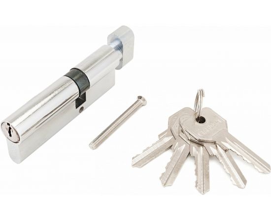 Цилиндровый механизм Стандарт CP (30x10x50 мм; 5 ключей; английский ключ; вертушка) 11120 