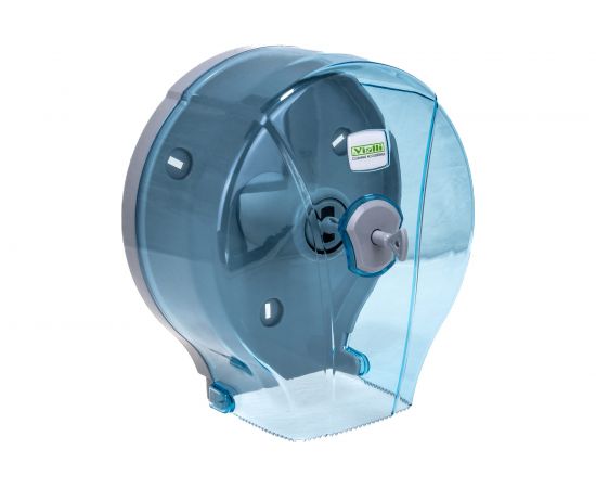 Диспенсер для туалетной бумаги в рулонах VIALLI MJ1T мини, прозрачный 12306 