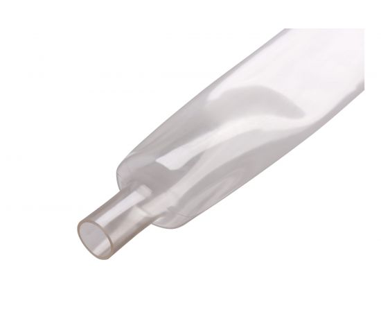 Термоусаживаемая трубка REXANT 25,0/12,5 мм, прозрачная, упаковка 10 шт. по 1 м 22-5009 