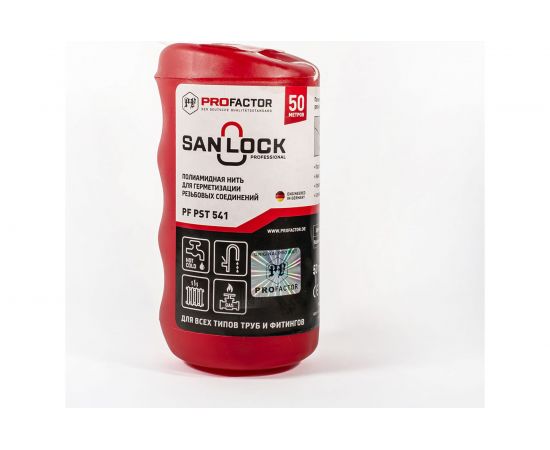 Нить для герметизации PROFACTOR PF SAN-LOCK Professional с силиконом 50 м PF PST 541 