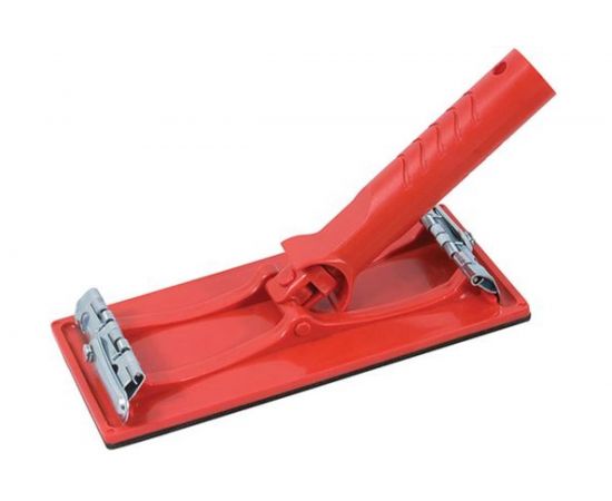 Держалка для наждачной бумаги под телескопический стержень, пластиковая FIT IT 210x105 мм 39765 