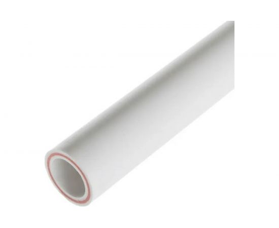 Армированная стекловолокном труба РОСТерм Aqua SDR6 25ммх4,2мм 2 м., белая AQS6-25 