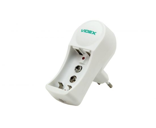 Зарядное устройство Videx VCH-N201 пустое, 1-2 х AA, AAA, 9V 