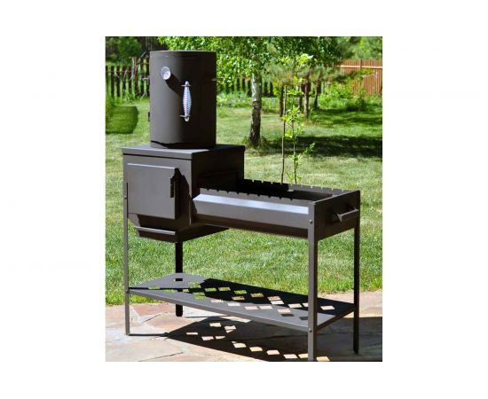 Мангал с коптильней PALITRA TECHNOLOGY Профи 50433-2-ST3 