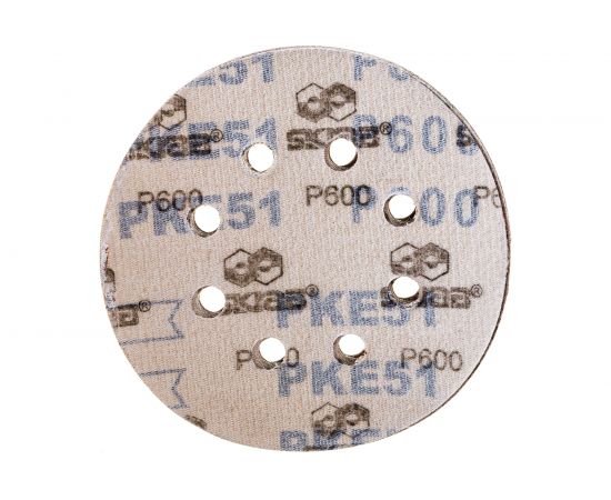 Абразивный круг на липучке 125 мм, Р600, 10 шт SKRAB 35764 – изображение 2