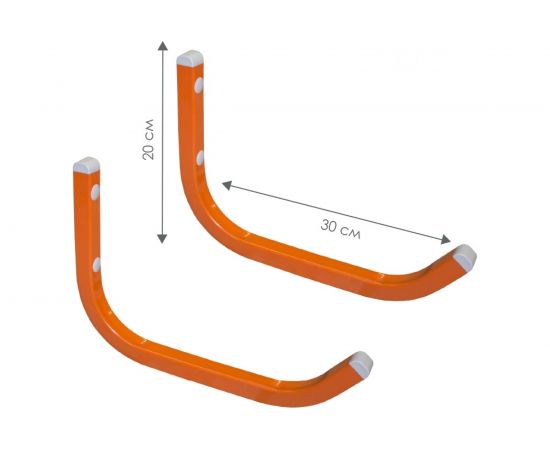 Настенный крюк Delta-Park HW-30, в упаковке 2 шт. 5006002 – изображение 2