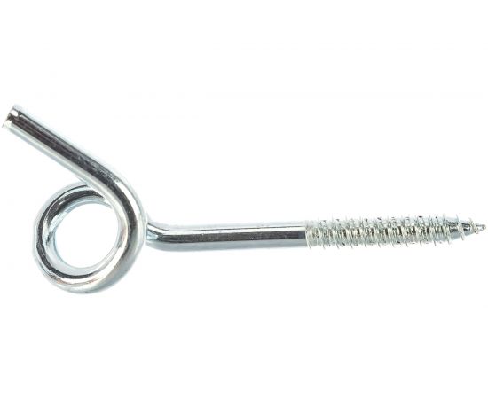 Завитой крюк-шуруп ЕВРОПАРТНЕР Zn d6,2х80 мм 2 шт. 13 3013 2 – изображение 2