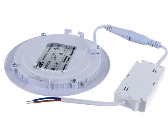 Светильник IEK, ДВО 1602 белый круг LED 7вт 4000К IP20 LDVO0-1602-1-7-K02 – изображение 2