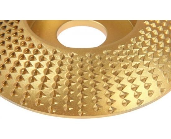 Чашка обдирочная выпуклая по дереву (100х22 мм) для УШМ TUNDRA 5470944 – изображение 2