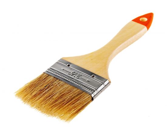 Малярная плоская кисть ON Любитель 2,5, 63мм 02-01-025 – изображение 2