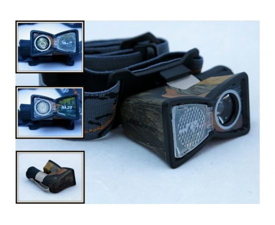 Налобный светодиодный фонарь SOLARIS Камуфляж 2103 – изображение 2